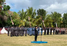 Wakapolres Kepulauan Tanimbar Hadiri Upacara Ziarah di TMP