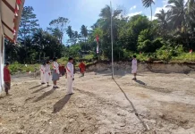 Gedung Baru SMK Kasih Theresia Bombay Difungsikan, Upacara HUT RI Digelar Perdana