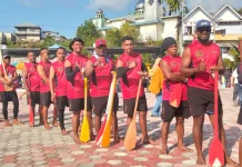 Antusias Peserta Lomba Dayung Meriahkan HUT Kemerdekaan ke 81