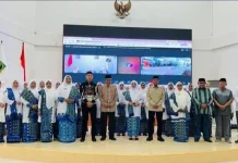 Ketua PW BKMT Provinsi Maluku Resmi Melantik Badan Kontak Majelis Taqlim Kota Tual