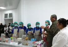 Kader Posyandu Ohoiel Peserta PMT Berbasis Pangan Lokal di RS Lies Hanubun Elat