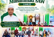 KUA Kei Kecil dan Remas Desa Letman Gelar Peringatan Maulid Nabi Muhammad SAW