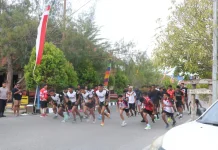 Polres Kepulauan Aru Gelar Merdeka Run Bersama RUNNERJAR