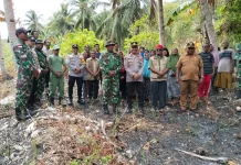 Sinergi TNI-Polri Bersama Pemerintah Ohoi Cegah Kebakaran di Musim Kemarau