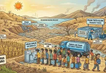 Dampak El Nino, Debit Air Perumda Maren Tual Menurun