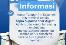 Waspada Penipuan! Catut Nama Bapak Supadno, Masyarakat Diminta Abaikan Nomor Whats