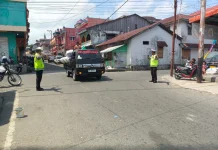Sat Lantas Polres Kepulauan Tanimbar Intensifkan Gatur Lalin di Siang Hari