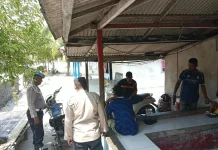 Polsek Fordata Intensifkan patroli dialogis jaga Kamtibmas di Siang Hari