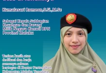 Kumalasari Romeon Resmi Emban Jabatan Kasubbag Kanwil BPN Maluku
