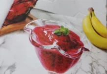"Sorbet Buah Naga Pisang" Segar, Manis Alami, dan Kaya Antioksida