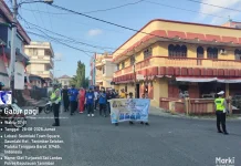 Lantas Polres Kepulauan Tanimbar Kawal Giat 100 Tahun Misionaris Susteran PBHK