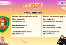 Chika Far-Far siswi SMAN 3 Malra Wakili Maluku pada Lomba Debat Nasional Tingkat SMA