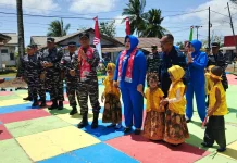 Panglima Koarmada RI Beri Perhatian terhadap Pendidikan Anak di TK Hang Tuah Tual