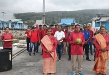 RS Kapal WM2 Tiba di Kei Besar,Disambut Pemkab Malra