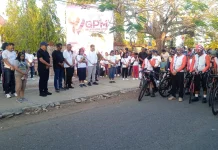 Bupati Thaher Lepas Jalan Santai HUT AMGPM Ke-91 Jemaat Anugerah