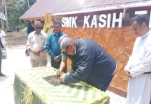 SMK Kasih Theresia Bombai Resmikan Gedung Baru setelah 4 Tahun Berjuang