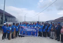 Bupati Thaher Ajak Warga Jaga Kebersamaan Melalui Senam dan Kerja Bakti di Elat