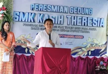 Empat Tahun Menumpang, SMK Kasih Theresia Kini Punya Gedung Sendiri