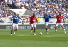Everton Vs MU Imbang 2 - 2