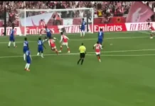 Aresenal Taklukan Chelsea Dengan Skor Tipis 2 - 1