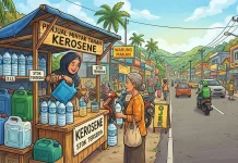 Pemkot Tual Soroti Penjualan Minyak Tanah di Pinggir Jalan