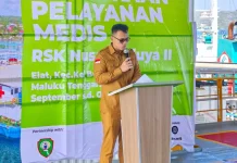 Layanan Medis Gratis Rumah sakit Kapal Nusa Waluya II Dimulai di Elat