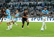 AC Milan Tahan Imbang Lazio 2 - 2 di Stadion Olimpico