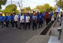 kegiatan Jalan Santai Memperingati HUT Demokrasi ke 25