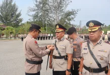Polres Kepulauan Aru Gelar Sertijab Wakapolres dan Sejumlah Pejabat Utama