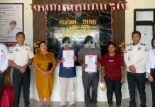 Dua Klien CB Siap Kembali ke Masyarakat Diterima Bapas Saumlaki