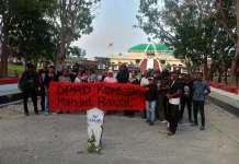 SAPA Gelar Aksi, Soroti Fungsi Pengawasan DPRD Kepulauan Aru