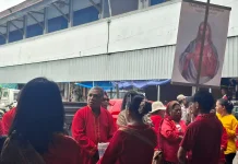 Apostolat Hati Kudus Yesus Langgur, Gelar Saryat di Pasar Langgur