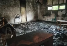 Ruang Komputer SMP Yosudarso Waur Dilahap Si Jago Merah.
