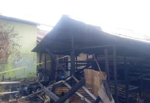 Rugi Rp. 100 Juta,Tempat Usaha Igo Rahawarin di Langgur Ludes Terbakar