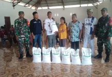 100 Warga Namar Dapat Bansos Kades Ucap Terimakasih
