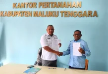 Teken PKS BPN Malra dan RRI Langgur Peringati HANTARU 2026