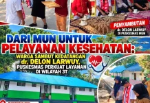 Dari Mun untuk Pelayanan Kesehatan: Warga Sambut Kedatangan dr.Delon