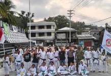 43 Pelajar di Elat Lulus Ujian Kenaikan Sabuk Gabdika
