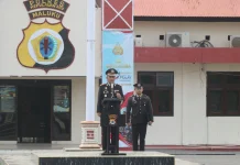 Kapolres Aru Pimpin Upacara Hari Kesaktian Pancasila