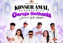 Tiket Konser Amal Gereja Wab Ngufar Tembus 5 Ribu, Target 9 Ribu