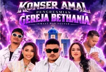 Konser Amal Galang Dukungan untuk Pembangunan Gereja Wab