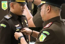 Kajari Lantik Sejumlah Pejabat di Kejaksaan Negeri Tual