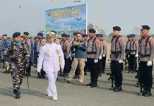 Upacara HUT ke-81 TNI di Langgur, Panglima Tekankan Kekuatan TNI Bersama Rakyat