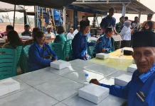 Sekitar 500 Orang Hadiri Makan Bersama Gratis di Lanud Dumatubun