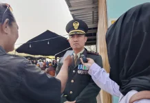 TNI Gelar Kerja Bakti dan Penanaman Pohon Sambut HUT ke-81