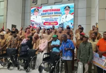 Bantuan Bencana dan Disabilitas Disalurkan, Ini Pesan Bupati Malra