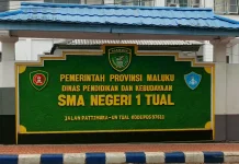 Kunjungan SMA Negeri 3 Ambon Diwarnai Lomba Persahabatan