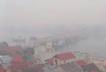 Kabut Tebal Selimuti Kepulauan Kei, Walikota Tual Himbau Warga Jaga Kesehatan