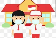SD Inpres Vatwahan Keluarkan Imbauan Penggunaan Masker di tengah Kabut Asap