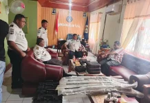 Lapas Tual dan Polres Malra Lakukan Pemeriksaan Senjata Api